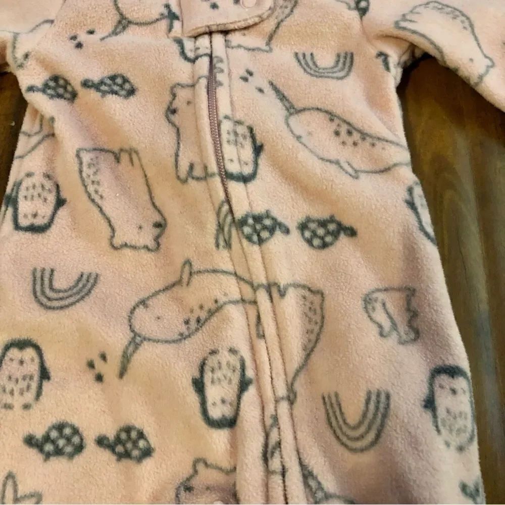 Simple Joy By Carter’s Bundle of Two Footies for Preemies - Picture 3 of 16